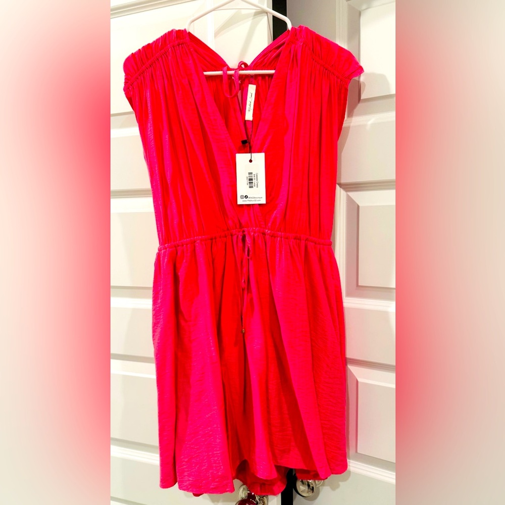 Elegant Pink Women's Dress
